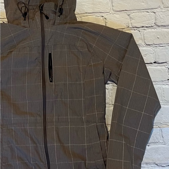 The North Face HyVent Mesh Lined Gray Mauve Zip Up Windbreaker Jacket-Womens XS - Picture 2 of 7